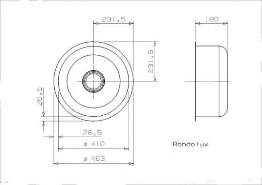 Мойка для кухни Reginox Rondolux (L) Lux Integrated