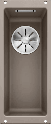 Кухонная мойка Blanco Subline 160-U серый беж, отводная арматура InFino