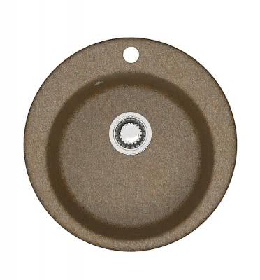 Мраморная мойка для кухни ZETT lab модель 30/Q9 терракот