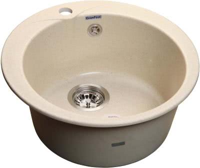 Мойка для кухни GranFest Rondo GF-R480 бежевый
