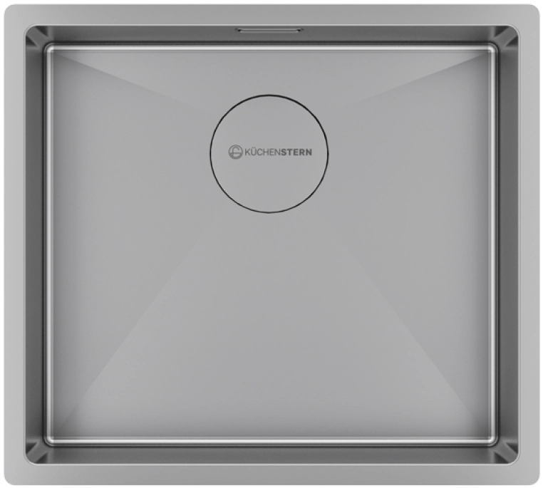 Кухонная мойка Kuchenstern KRAFT 50 нержавеющая  сталь 501SS50