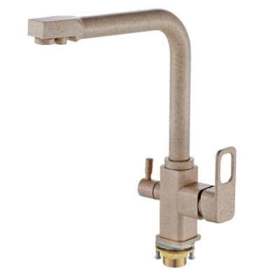 Смеситель для кухни Oute T68 T683BK-3 песочный