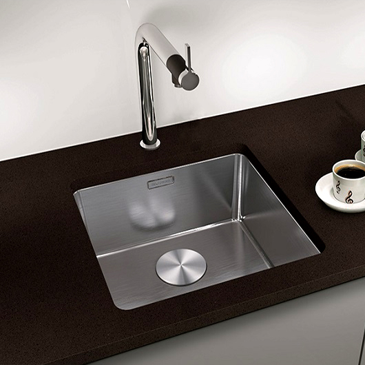 Кухонная мойка Blanco Andano 400-U нерж. сталь зеркальная полировка стоп-вентиль