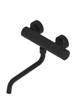 Смеситель для кухни Justime Pan I 95-80MA черный матовый