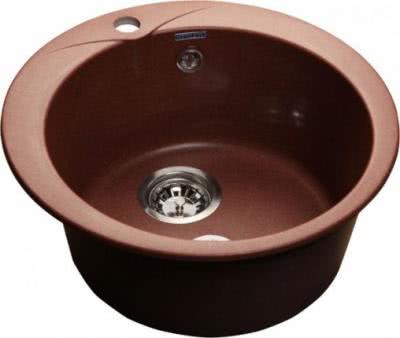 Мойка для кухни GranFest Rondo GF-R480 красный марс
