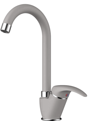 Смеситель для кухни Omoikiri Umi-GR серый