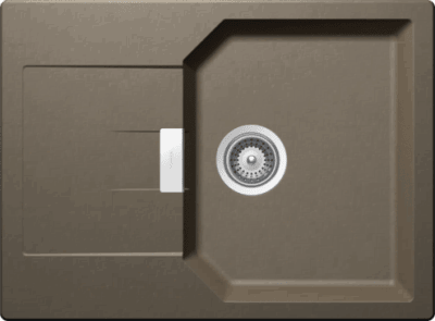 Мойка Schock Manhattan 45D Cristalite альпака с клапаном-автоматом и доской Мойка Schock Manhattan 45D Cristalite альпака с клапаном-автоматом и доской