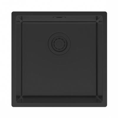 Кухонная мойка Paulmark LASSAN 44 UNI LA44-MBN матовый черный NANO-PVD Кухонная мойка Paulmark LASSAN 44 UNI LA44-MBN матовый черный NANO-PVD