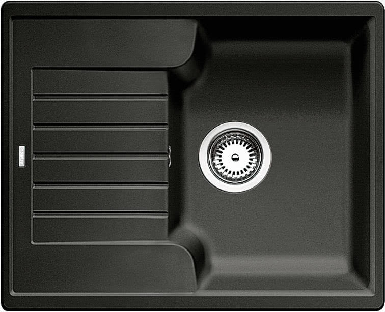 Кухонная мойка Blanco ZIA 40 S Silgranit антрацит стоп-вентиль 516918