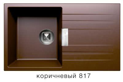 Мойка для кухни Tolero Loft TL-750 коричневый