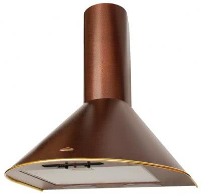 Каминная вытяжка ELIKOR Классика Эпсилон 60 медный антик / золото