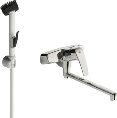 Смеситель для кухни Oras Safira 1077 с щеткой для чистки