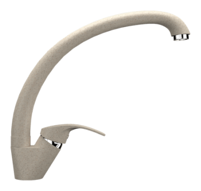 Смеситель для кухни Ulgran U-007 бежевый