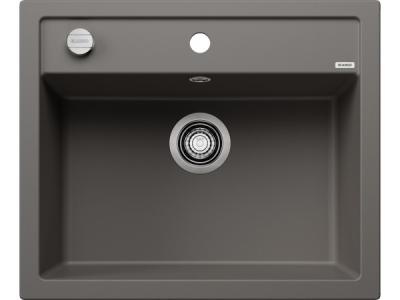Кухонная мойка Blanco Dalago 6 Silgranit вулканический серый клапан-автомат 527246