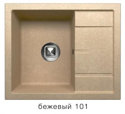Мойка для кухни Tolero R-107 бежевый