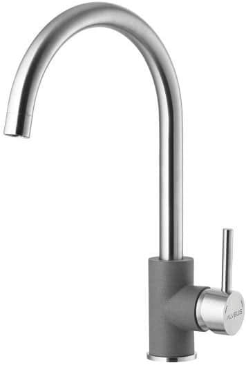 Смеситель для кухни Alveus Elza Granital G04M Steel