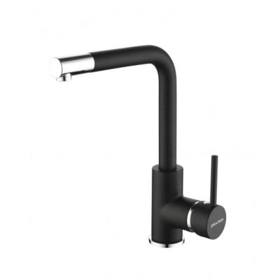 Смеситель для кухни Paulmark HONNER Ho212018-BLM черный металлик
