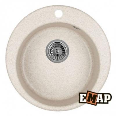Мойка для кухни Емар EMQ-1475.C кварц