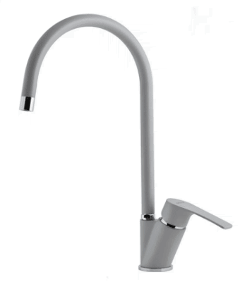 Смеситель для кухни Ewigstein 5023501 серый металлик