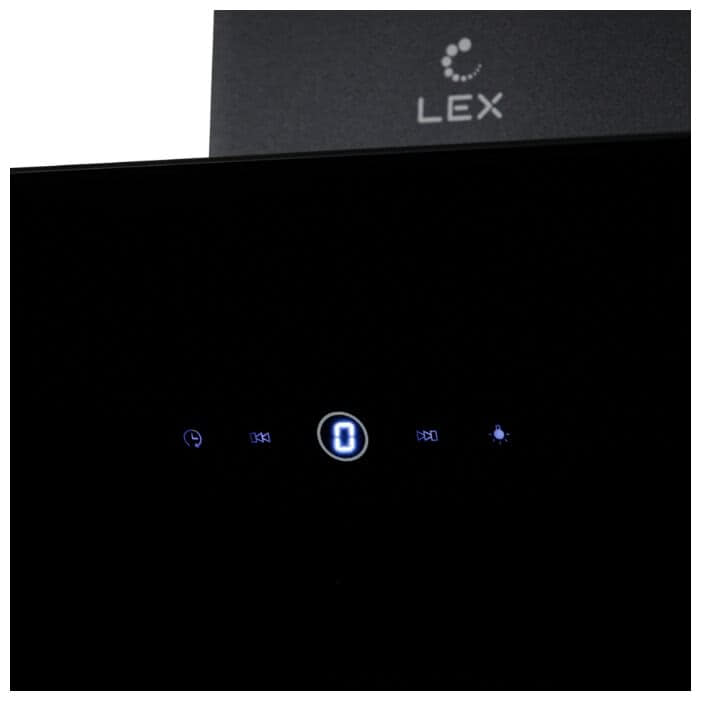 Каминная вытяжка LEX Touch Eco 600 black