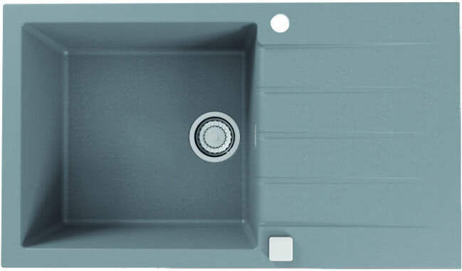 Мойка для кухни Alveus Cadit 40 Concrete G81, клапан-автомат
