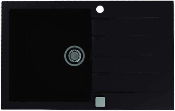 Мойка для кухни Alveus Cadit 20 Carbon G91, клапан-автомат