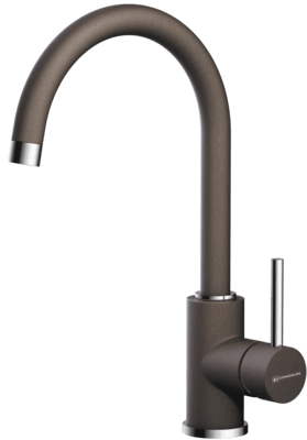 Смеситель для кухни Omoikiri Shinagawa-DC шоколад