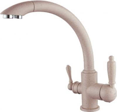 Смеситель для кухни Ganzer Rein GZ16031B бежевый