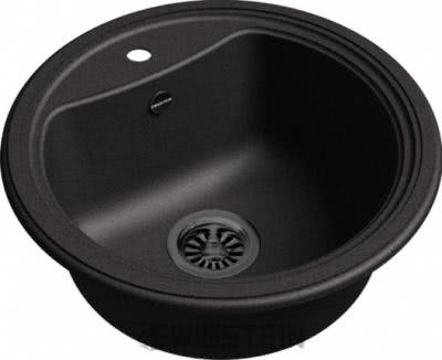 Мойка для кухни Ewigstein Antik R50 черный