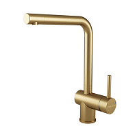 Смеситель для кухни Paulmark SPRING Sp212067-BG брашированное золото