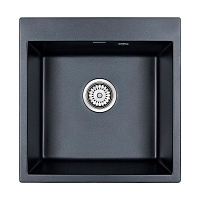 Мойка для кухни Paulmark PRAKTISCH PM105152-BLM черный металлик