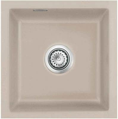 Керамическая мойка SystemCeram Mera 40 U серый капучино