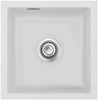 Керамическая мойка SystemCeram Mera 40 U серый алюминий