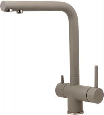 Смеситель для кухни Milacio Barcelona серый