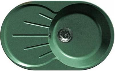 Мойка для кухни GranFest Rondo GF-R750L зеленый