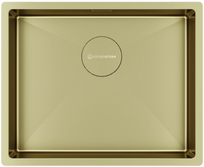 Кухонная мойка Kuchenstern KRAFT 60 золото 502GL50