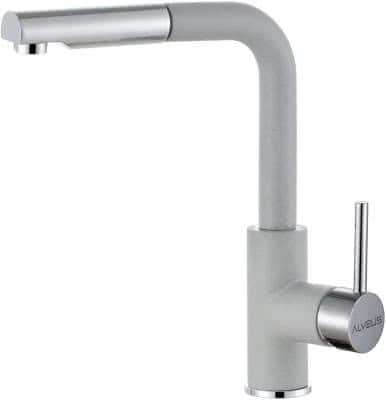 Смеситель для кухни Alveus Siros-P Granital G81 Concrete