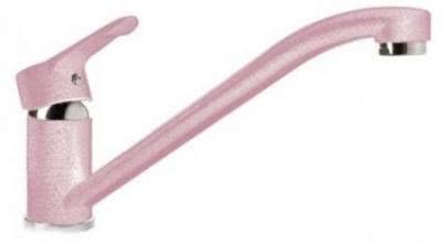 Смеситель для кухни GranFest 0123 розовый