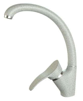 Смеситель для кухни ZETT lab КМ009/Q010 светло-серый