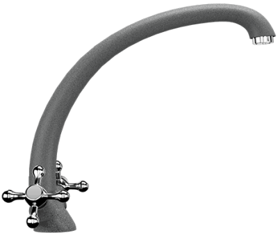 Смеситель для кухни Ulgran U-013 графитовый