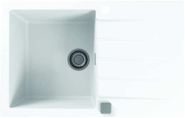 Мойка для кухни Alveus Cadit 20 Arctic G11, клапан-автомат