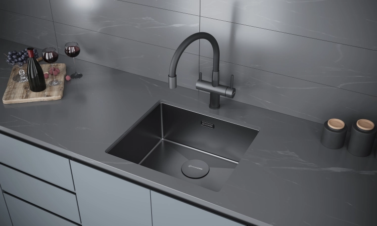 Кухонная мойка Kuchenstern KRAFT 50 нержавеющая  сталь 501SS50