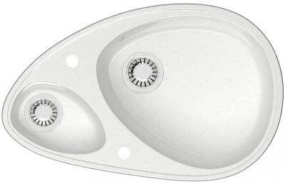 Мойка для кухни Marrbaxx Эмма Z13 Q1 белый лед