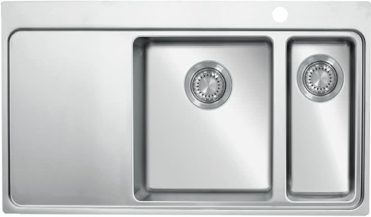 Мойка для кухни TopZero Micro MM860.15.510 полированная, чаша справа