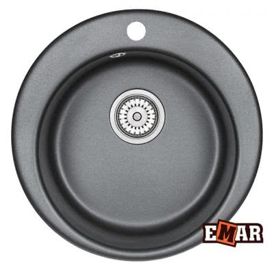 Мойка для кухни Емар EMQ-1475.C оникс