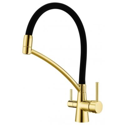 Смеситель для кухни Paulmark SIEGEN Si213111-G золото