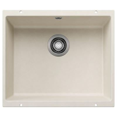 Кухонная мойка Blanco ROTAN 500-U Silgranit мягкий белый стоп-вентиль 527146