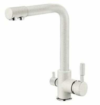 Смеситель для кухни Ledeme H55 L4055W-3 белый