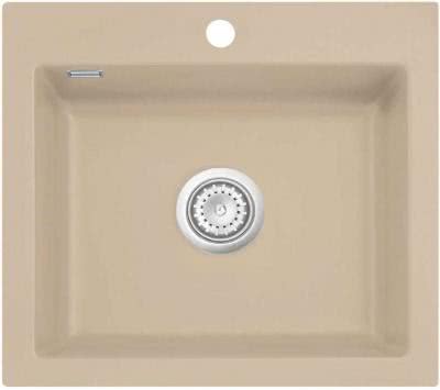 Керамическая мойка SystemCeram Mera 57 кашемир