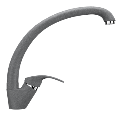 Смеситель для кухни Ulgran U-007 графитовый